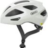 ABUS Macator MIPS fietshelm met vizier, parelwit