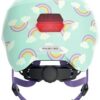 ABUS Smiley 3.0 M LED kinderhelm blauw