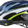 Alpina MTB17 fietshelm Donkerblauw/Neon