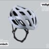 BBB Cycling Hawk Racefietshelm L Wit, 17 ventilatieopeningen