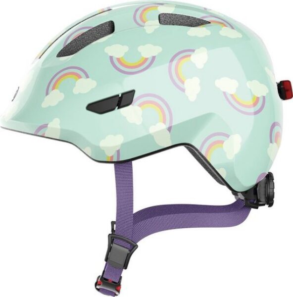 Fietshelm ABUS Smiley 3.0 LED blauw