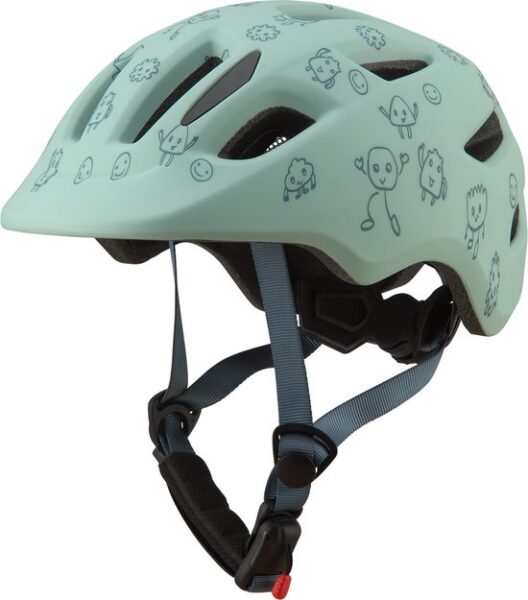 GO-OFF FIRST Kinderfietshelm Grijs Blauw