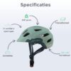 GOOFF FIRST kinderfietshelm, 14 ventilatieopeningen, S