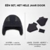 GOOFF Speed Pedelec Helm XL – 4‑seizoenen, Zwart