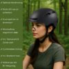NO-EFFORT Volwassenen Fietshelm M — LED & Vizier