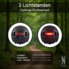 NO-EFFORT Volwassenen Fietshelm M — LED & Vizier
