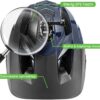 Rockbros MTB-helm L met USB LED-achterlicht