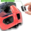 Rockbros MTB-helm L met USB LED-achterlicht
