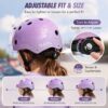 Suotu Fietshelm M (55-57 cm) Verstelbaar, Paars