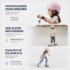 Suotu Verstelbare Kinderhelm S Roze (50–55 cm)