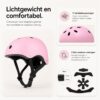 Suotu Verstelbare Kinderhelm S Roze (50–55 cm)