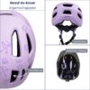 GO-OFF FIRST Kinderhelm XS Lila - Verstelbaar 230 g