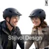 NO-EFFORT Fietshelm Maat L Mat Zwart LED & Vizier