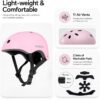 Suotu Verstelbare Kinderhelm M 55-57 cm Roze