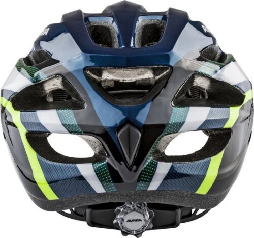 Alpina MTB17 fietshelm Donkerblauw/Neon