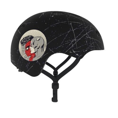 Marvel Comics kinderfietshelm 52-56 cm verstelbaar