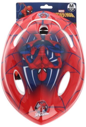 Marvel Spider-Man Kinderfietshelm Rood/Blauw ECE 22.06
