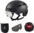 NO-EFFORT Volwassenen Fietshelm M — LED & Vizier