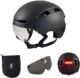 NO-EFFORT Volwassenen Fietshelm M — LED & Vizier