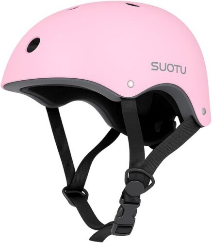 Suotu Verstelbare Kinderhelm S Roze (50–55 cm)